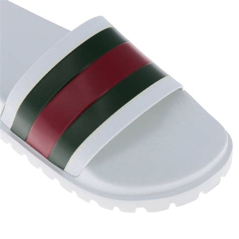 gucci sandals multi color|white Gucci sandals men.